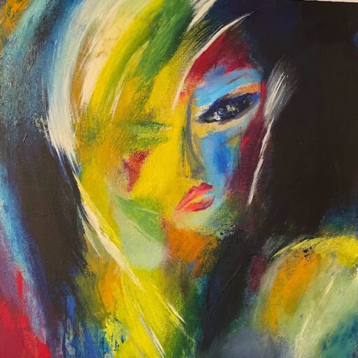 AUTO-PORTRAIT
Acrylique sur toile - 16x20 - Vendu